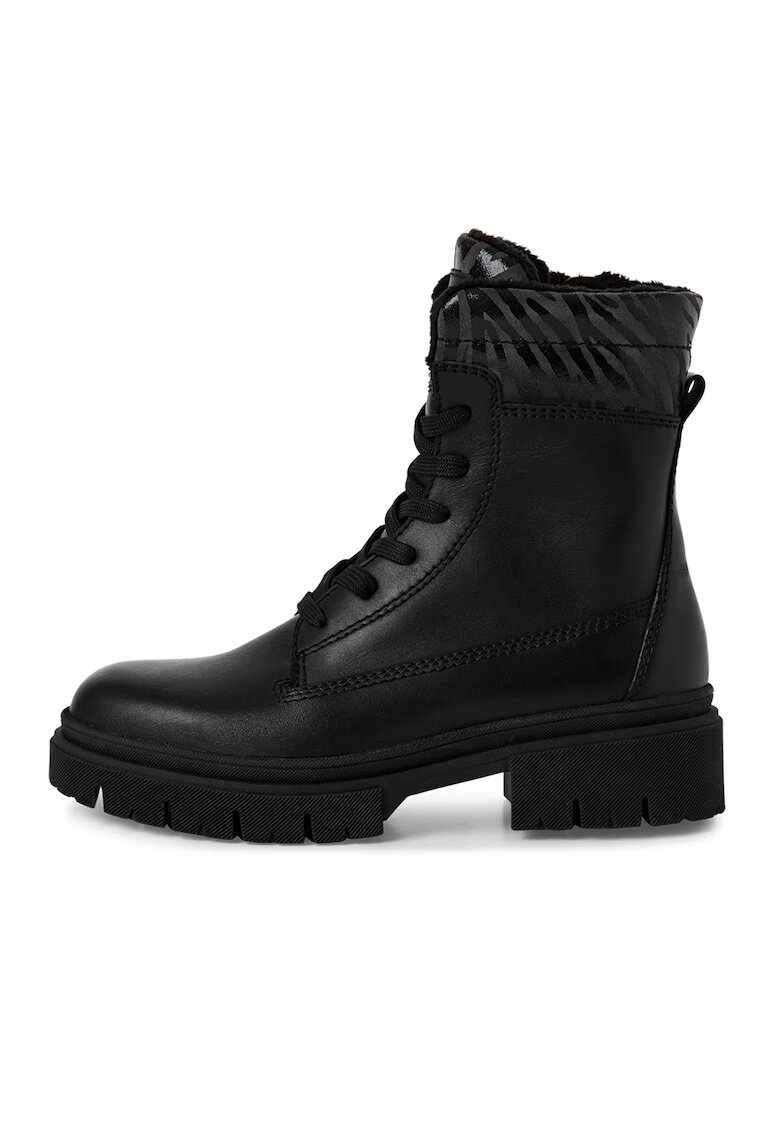 Tamaris Ghete de piele - Negru