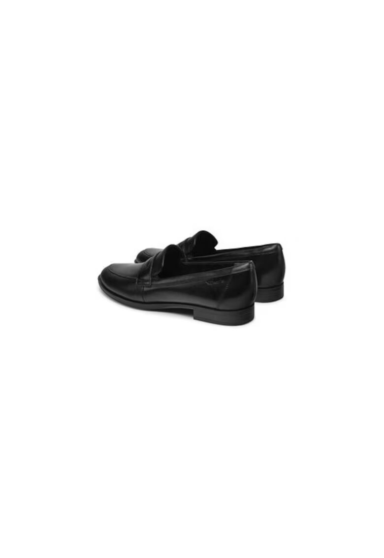 Tamaris Mocasini dama 304652226 - Piele naturala - Negru - Negru