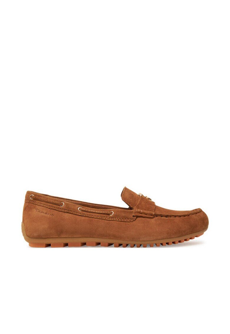 Tamaris Mocasini dama 304917240 - Piele naturala - Maro - Maro