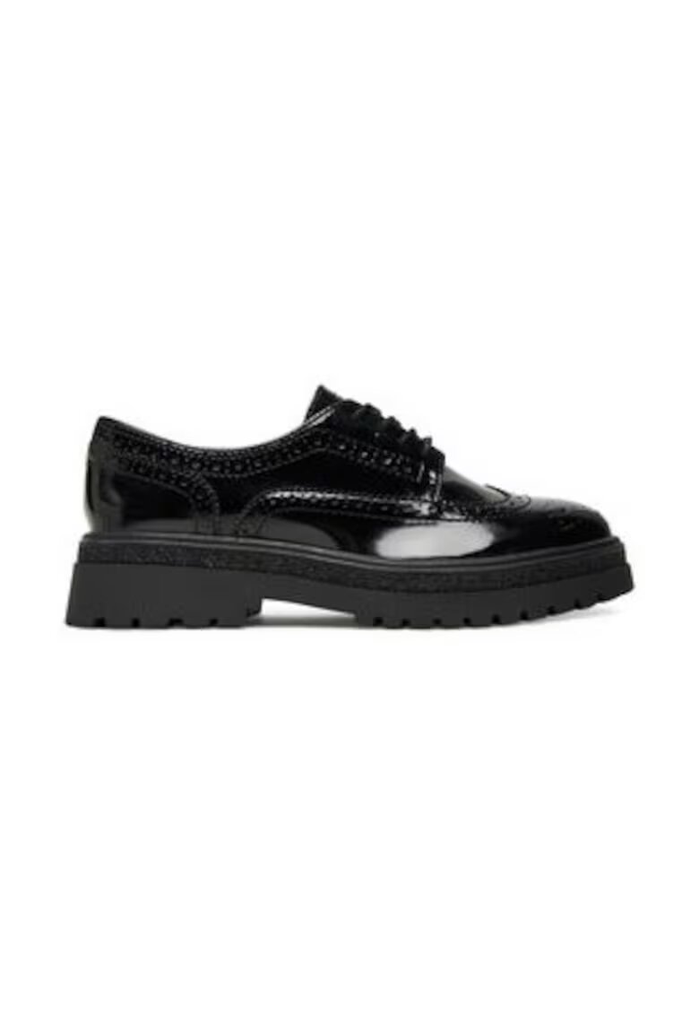 Tamaris Mocasini dama - negru - piele ecologica -