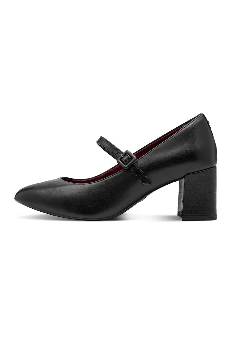 Tamaris Pantofi cu toc masiv - Negru