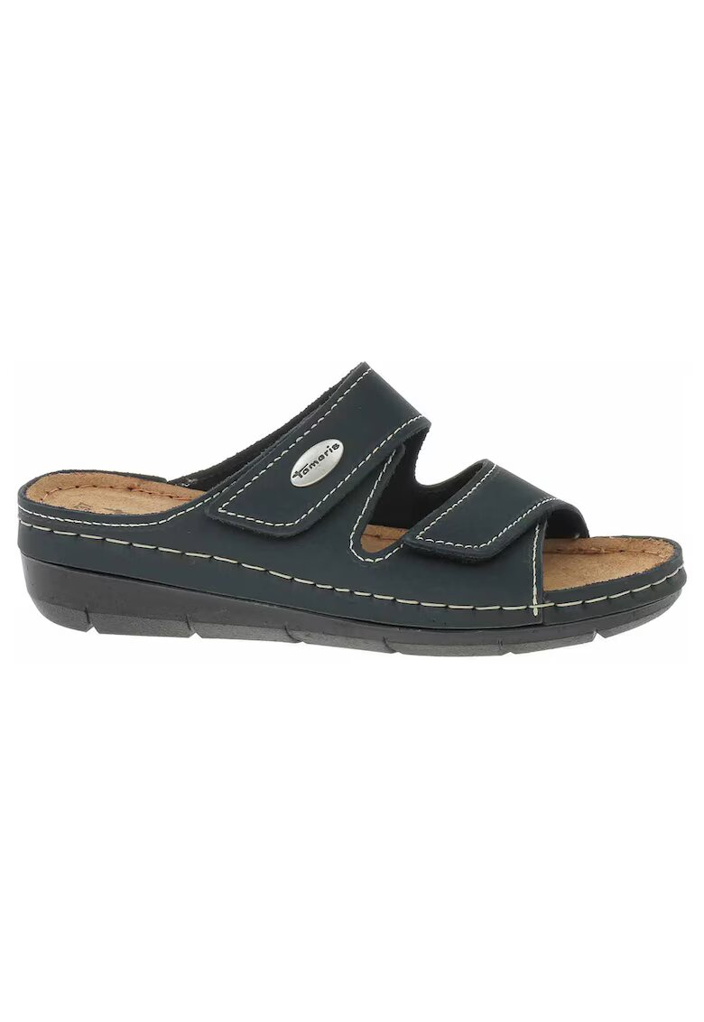 Tamaris Papuci dama - 1-27510/20 - piele naturala - albastru - Albastru