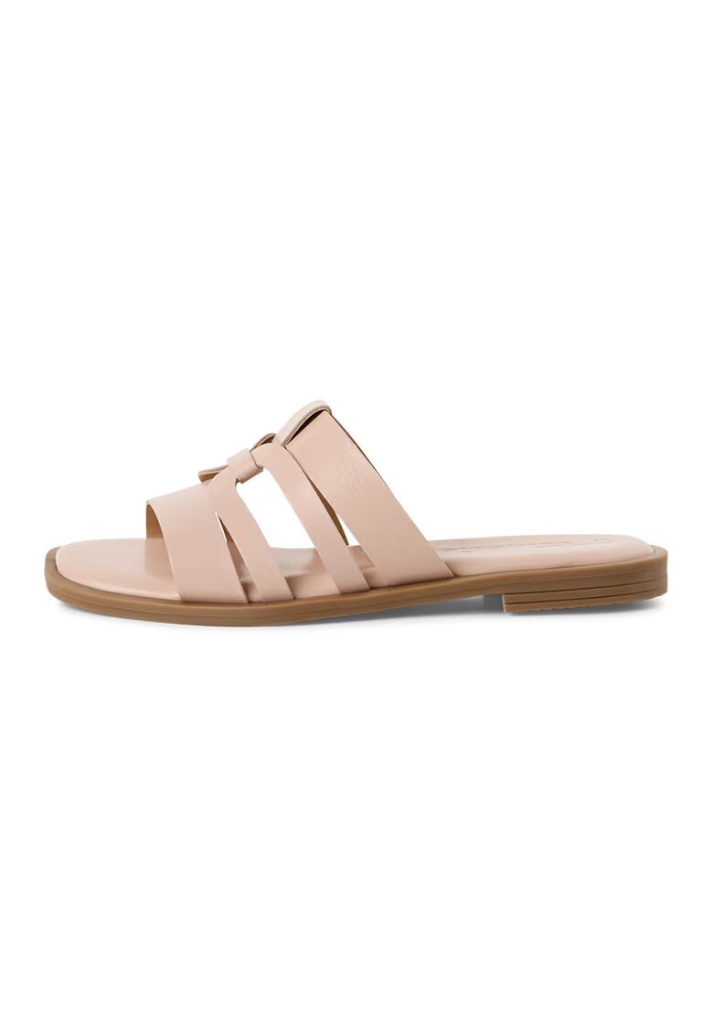 Tamaris Papuci din piele - Roz prafuit