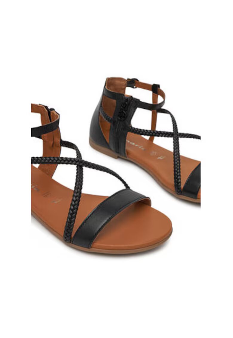 Tamaris Sandale dama - 1-28138-44 - Piele naturala - Negru