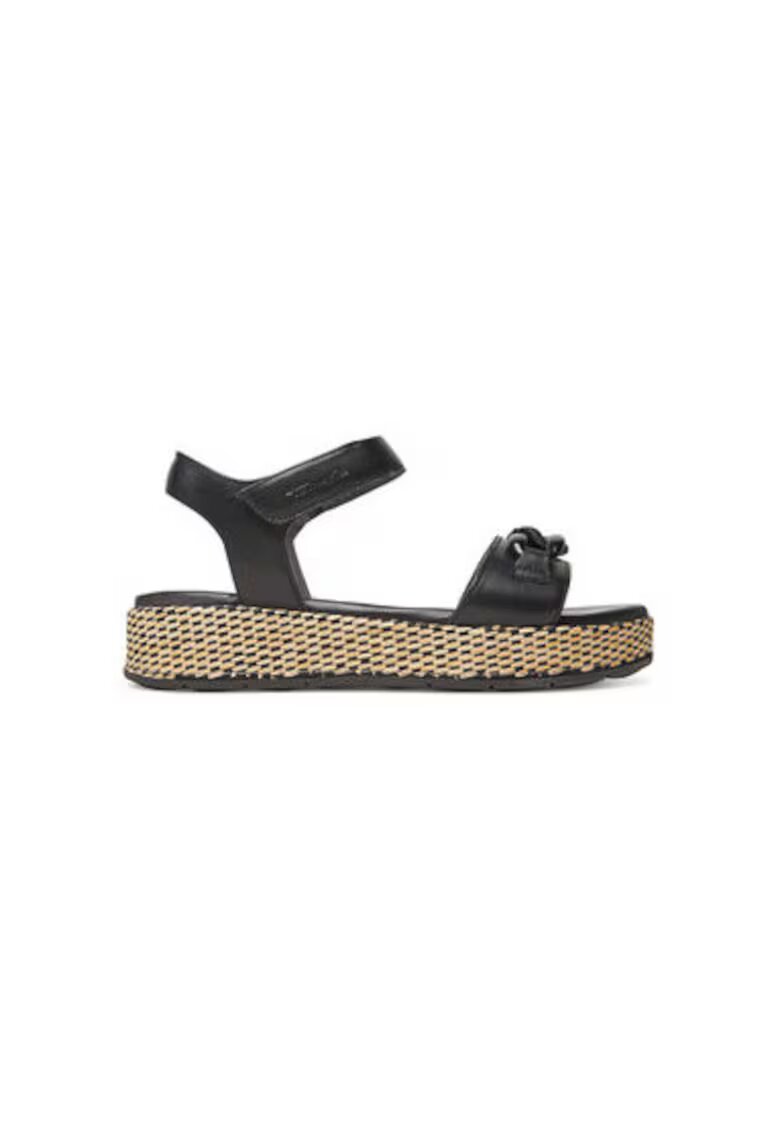 Tamaris Sandale dama - 8-88729-44 001 - Piele naturala - Negru