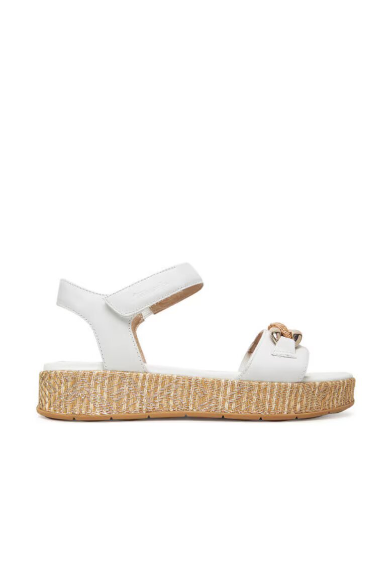 Tamaris Sandale dama - 8-88729-44 100 - Piele naturala - Alb