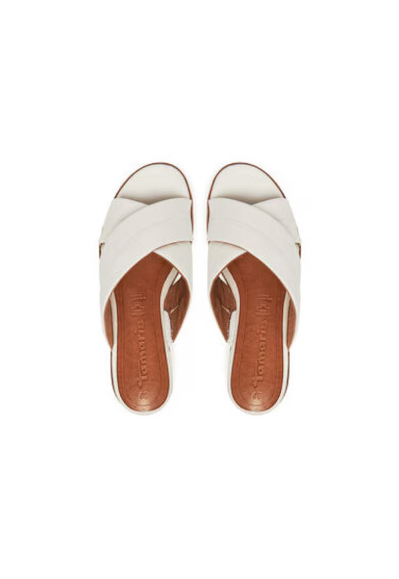 Tamaris Slapi dama - 1-27233-44 - Piele naturala - Alb