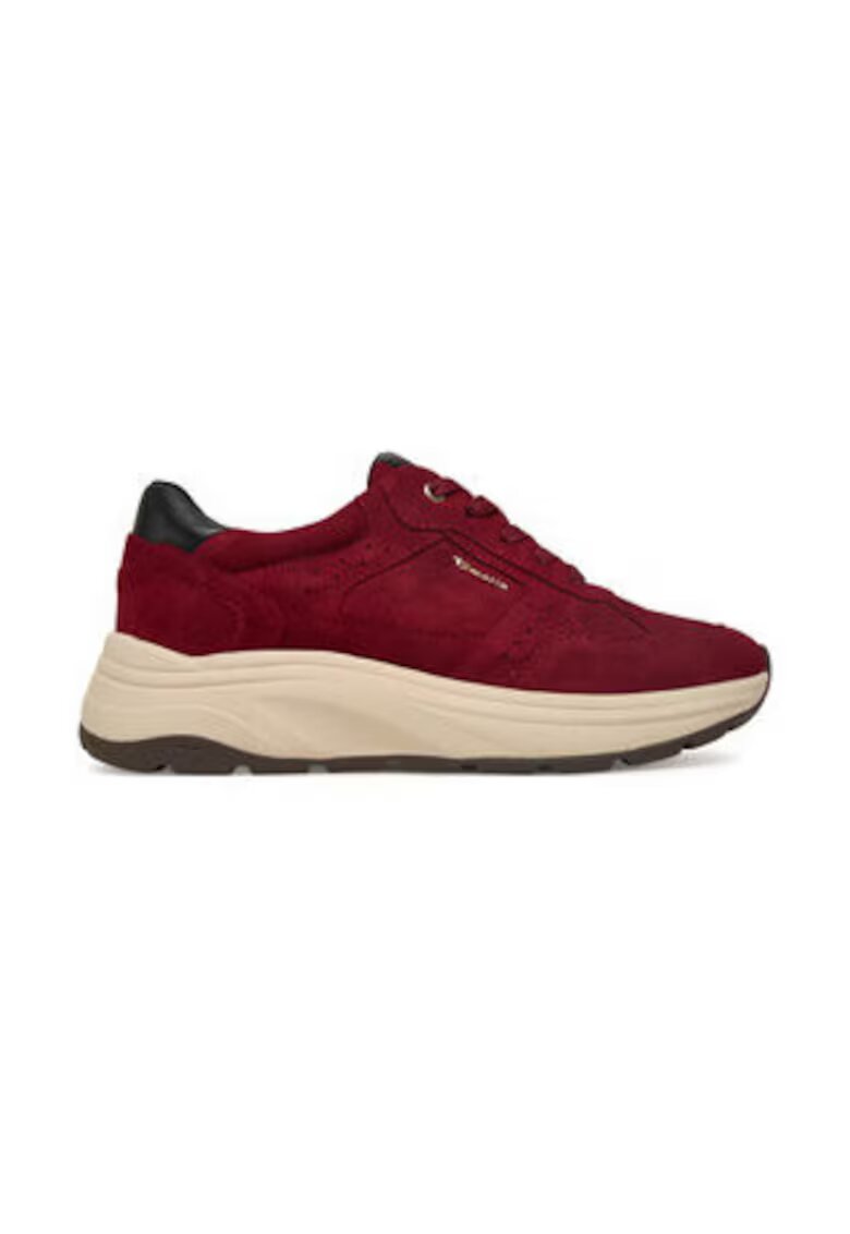 Tamaris Tenisi de dama - 305247476 - piele naturala - rosu