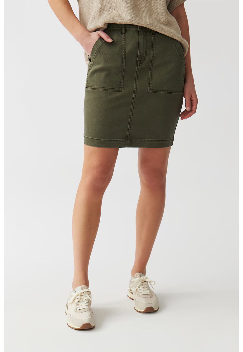 Tatuum Fusta de denim Merana - Verde feriga