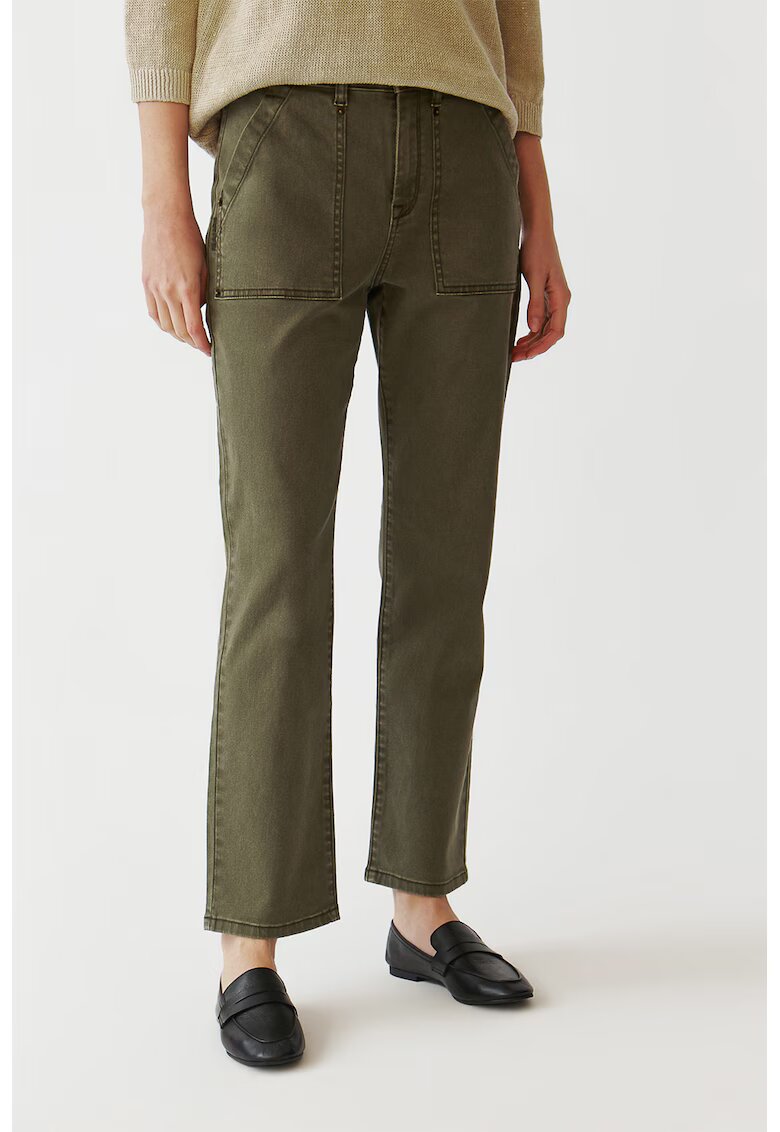 Tatuum PAntaloni cro conici Mero - Verde feriga