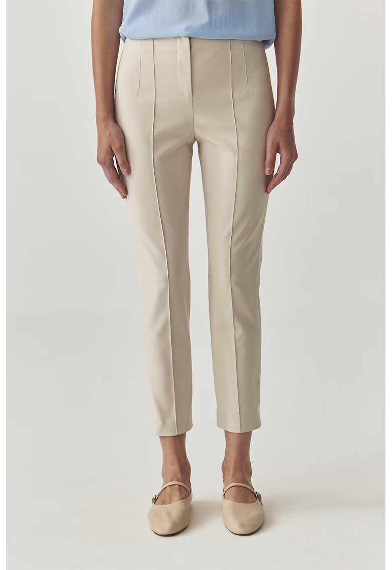 Tatuum Pantaloni crop conici - Bej