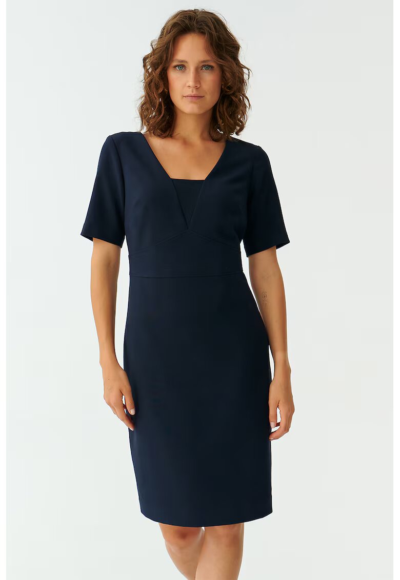 Tatuum Rochie midi Borki - Bleumarin