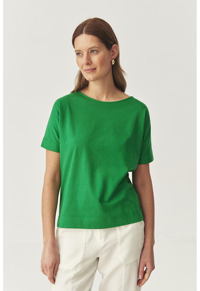 Tatuum Tricou uni cu decolteu rotund - Verde