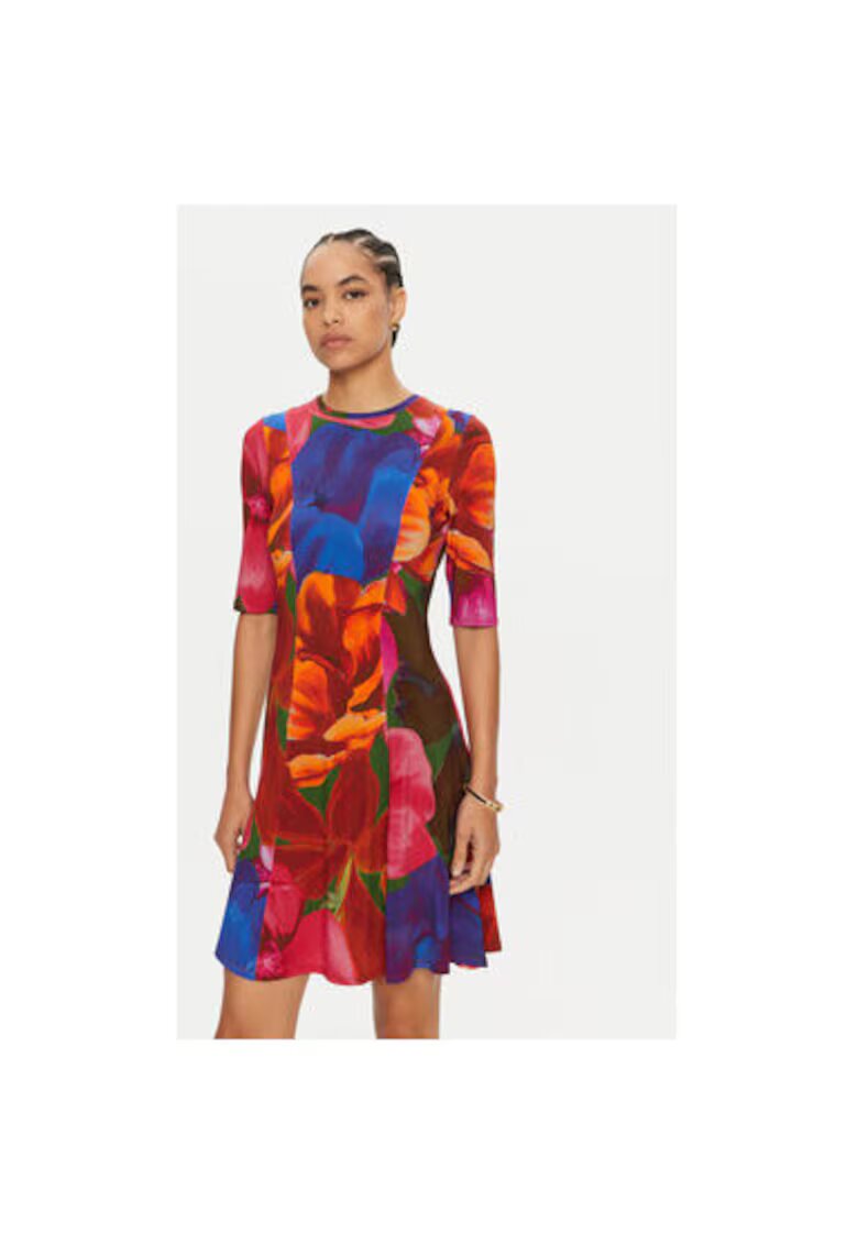 Ted Baker Rochie dama - 304733000 - Viscoza - Multicolor - Multicolor