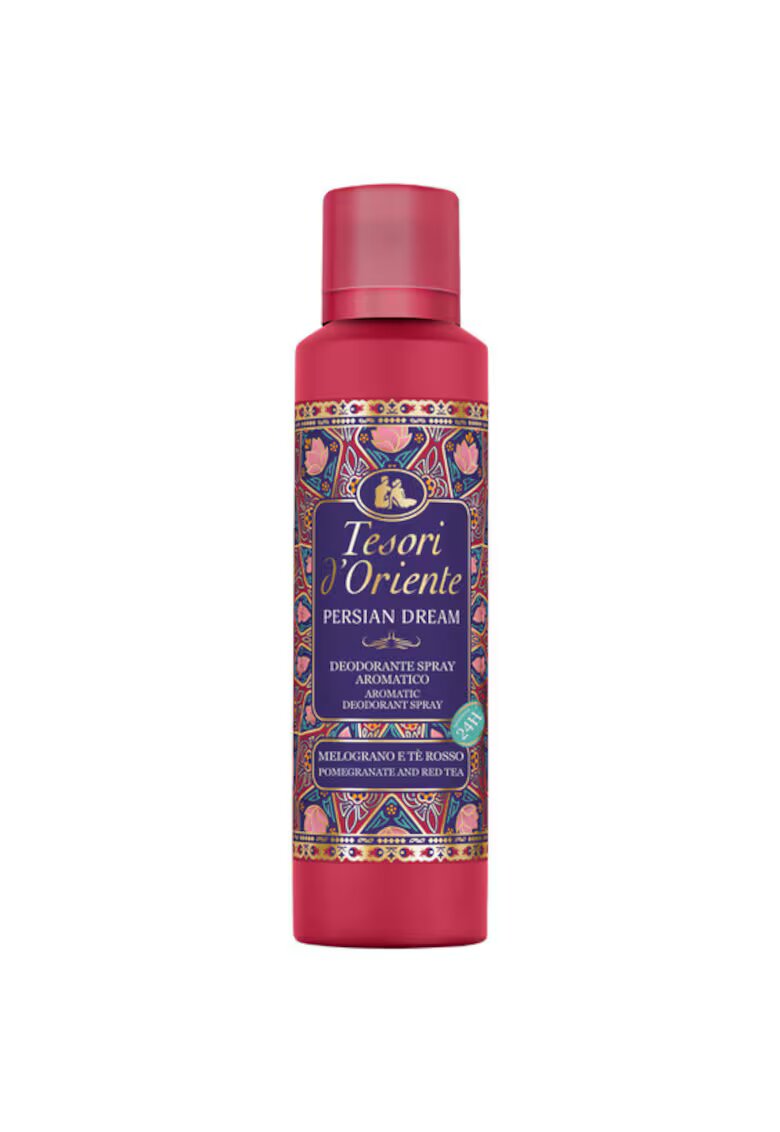Tesori d'Oriente Deodorant spray 150 ml - Rodie/Iasomie/Amber/Rodie si Ceai Rosu