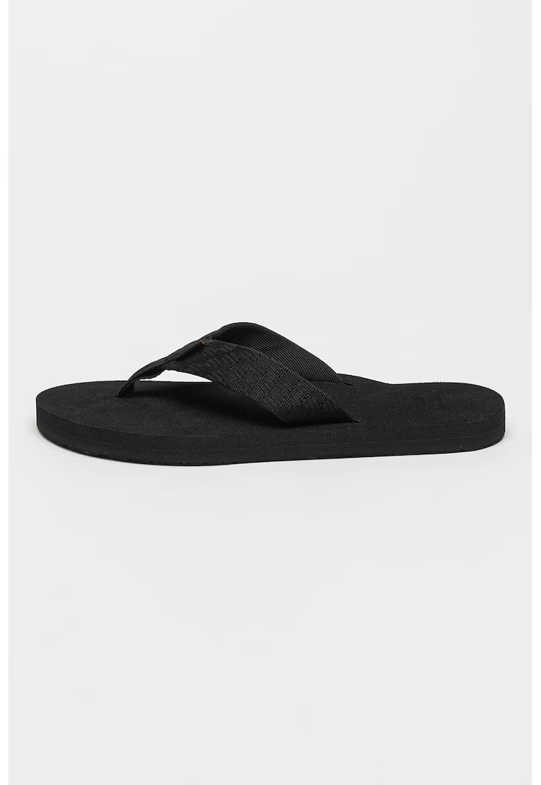 Teva Papuci flip-flop din material textil Mush - Negru