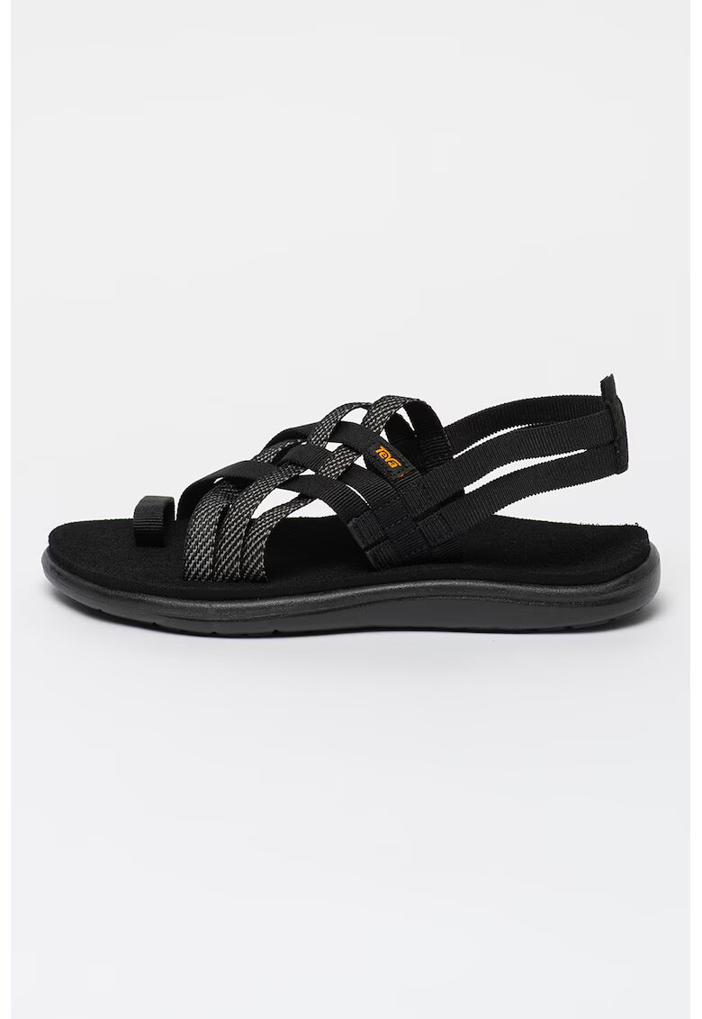 Teva Sandale din material textil cu barete multiple si bareta pe deget Voya