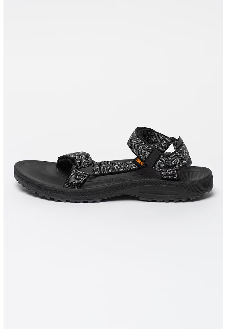 Teva Sandale din material textil cu inchidere velcro Winsted - Negru/Alb - Alb/Negru