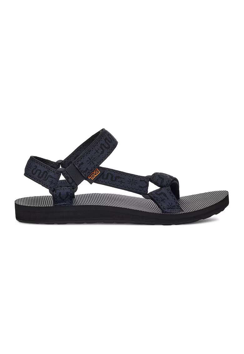 Teva Sandale din material textil cu velcro Original Universal - Negru/Albastru inchis