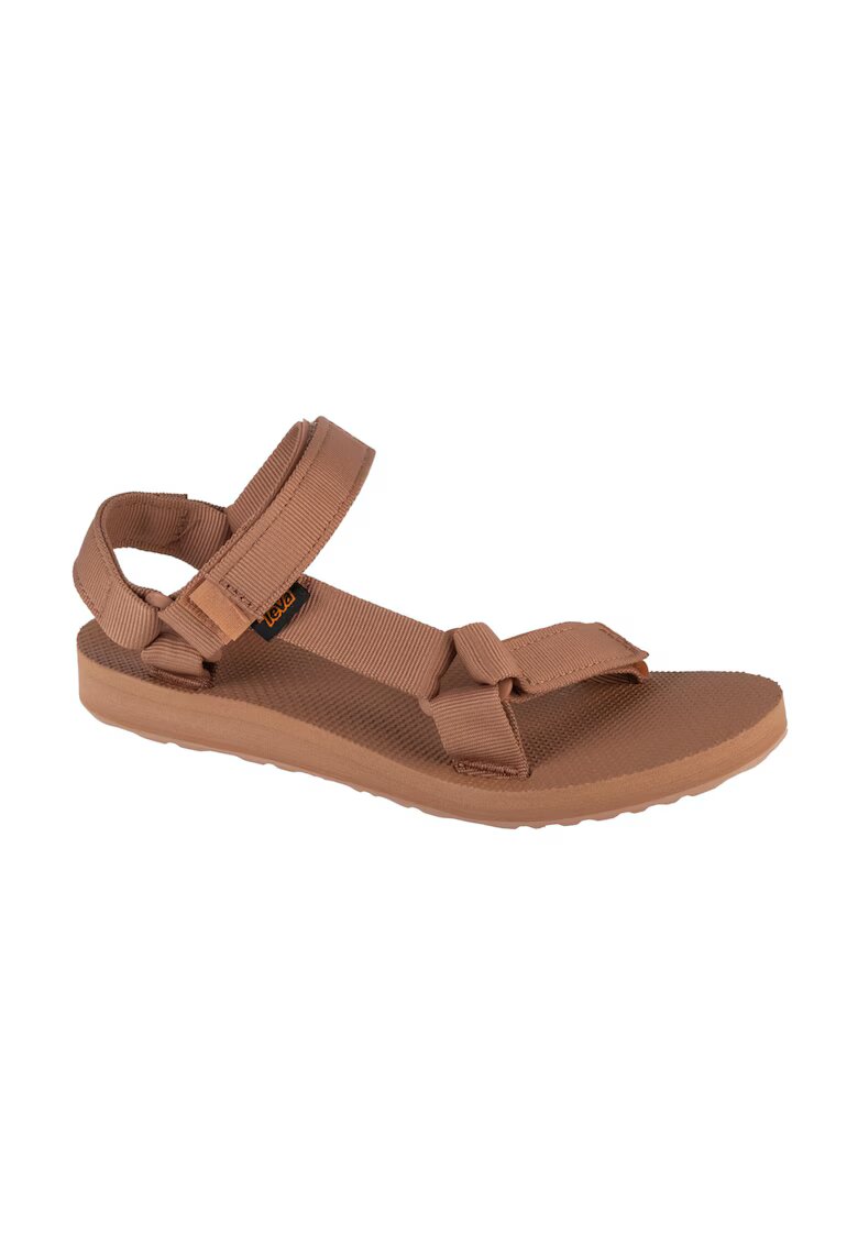 Teva Sandale wedge din material textil cu velcro Original Universal