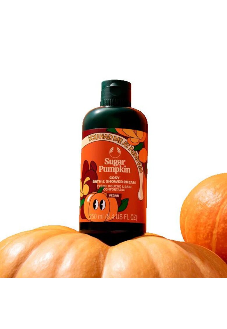 The Body Shop Crema pentru baie si dus Sugar Pumpkin