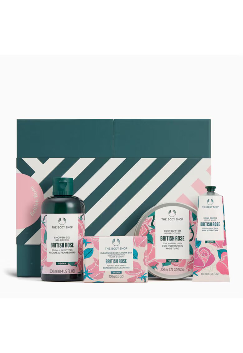 The Body Shop Set Cadou British Rose Medium Collection - parfum floral - 100 ml
