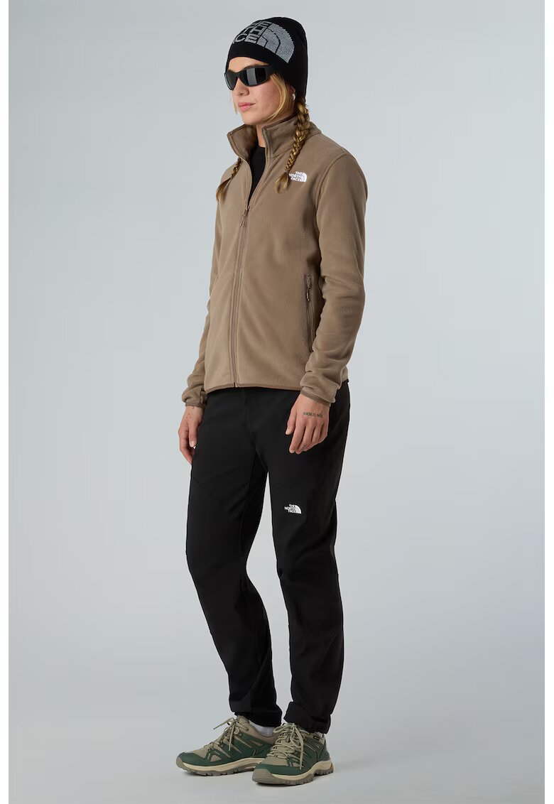 The North Face Bluza de trening cu fermoar pentru trekking Glacier - Maro taupe