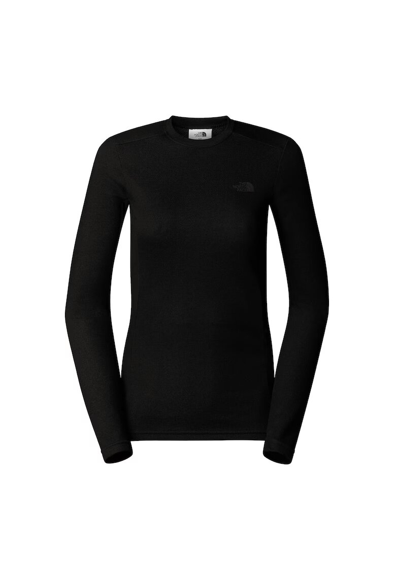 The North Face Bluza sport dama - termoactiva - negru - 64% poliester - 29% polipropilena - 7% poliamida - Negru