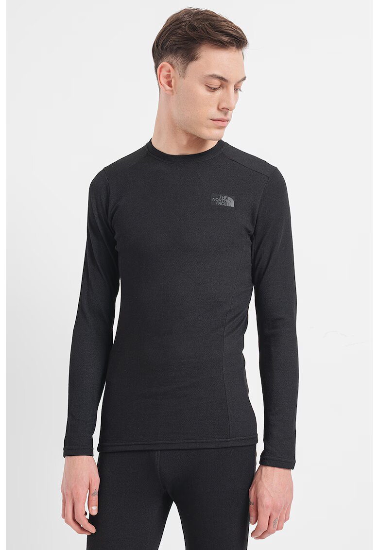 The North Face Bluza termica cu logo discret - Negru