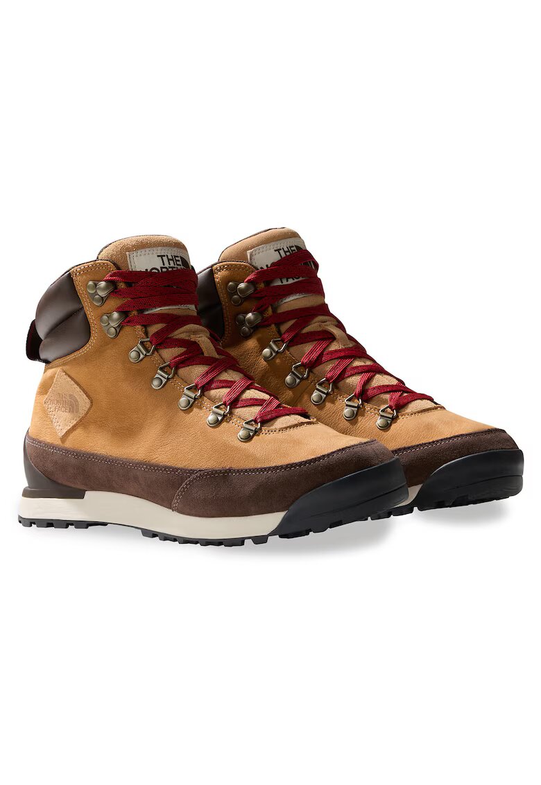 The North Face Bocanci trekking barbati NF0A817QOHU1 - Sintetic - Maro - Maro