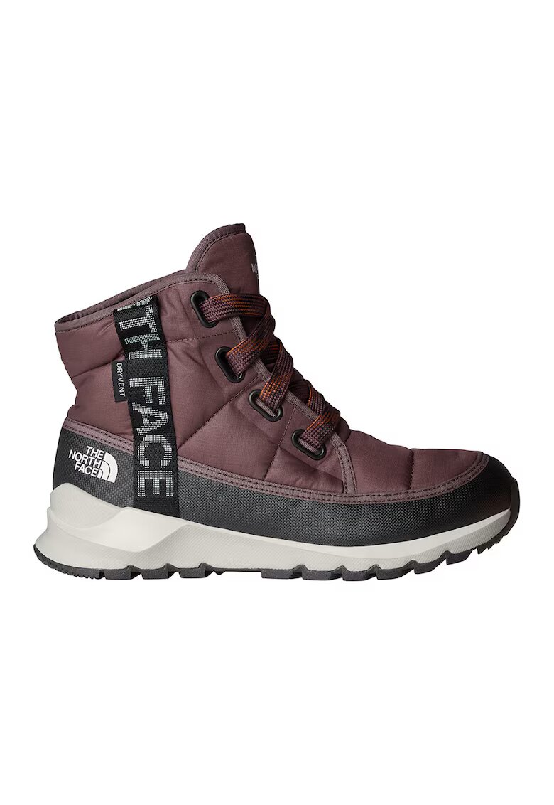 The North Face Botine wedge impermeabile Luxe - Negru/Violet pruna