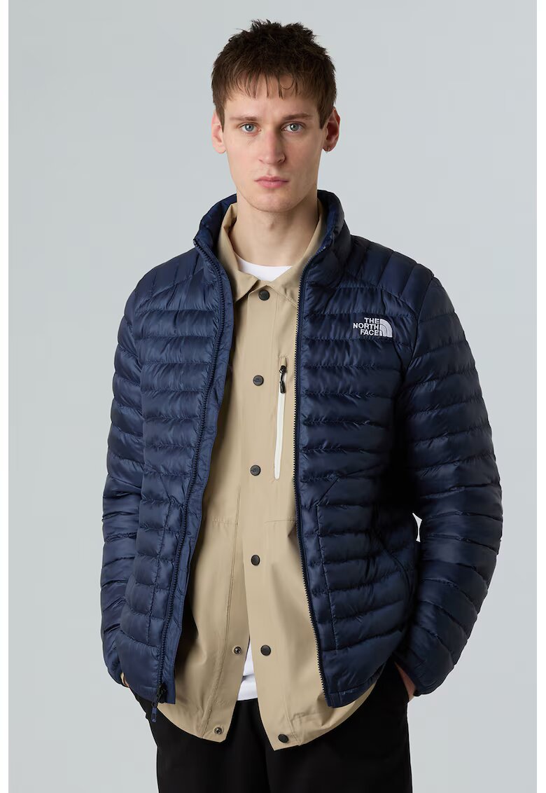 The North Face Geaca cu buzunare si vatelina pentru drumetii Huila - Albastru ultramarin