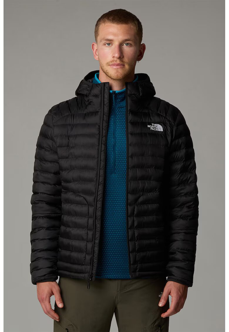 The North Face Geaca cu gluga pentru drumetii Huila - Negru/Gri inchis