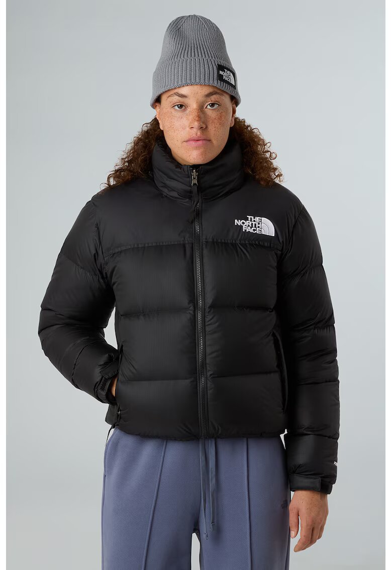 The North Face Geaca cu umplutura de puf 1996 Retro Nuptse - Negru/Alb murdar