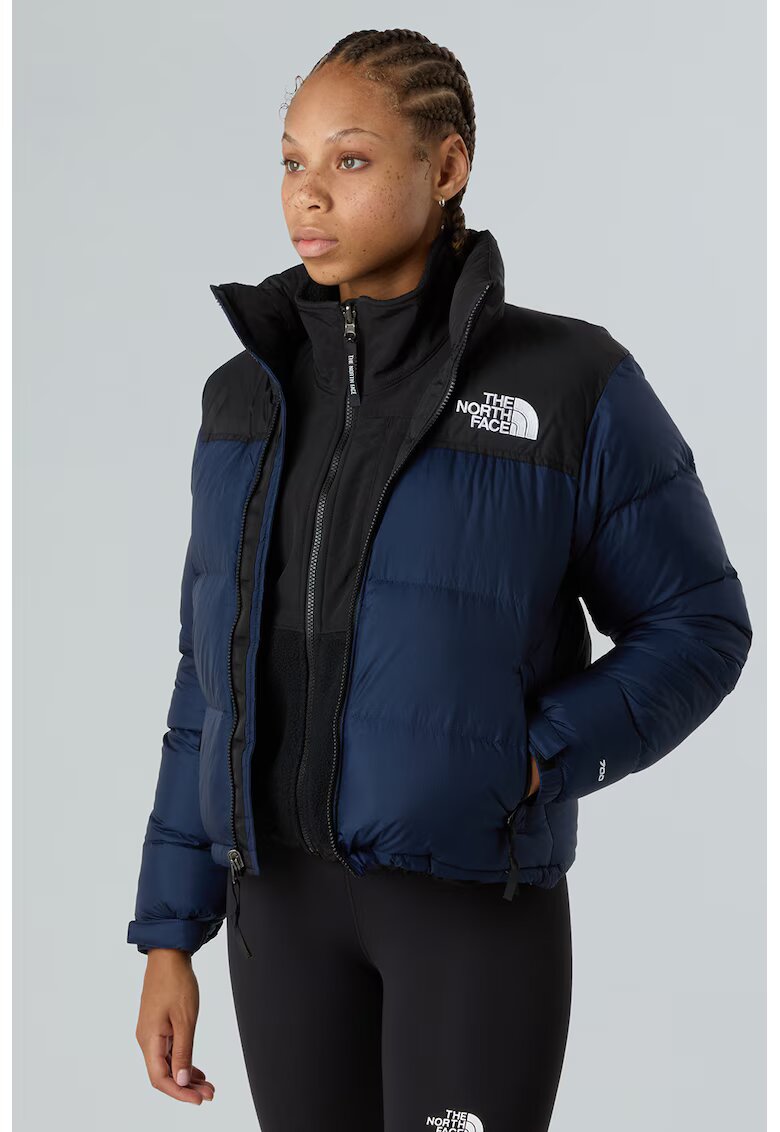 The North Face Geaca cu umplutura de puf 1996 Retro Nuptse - Negru/Bleumarin