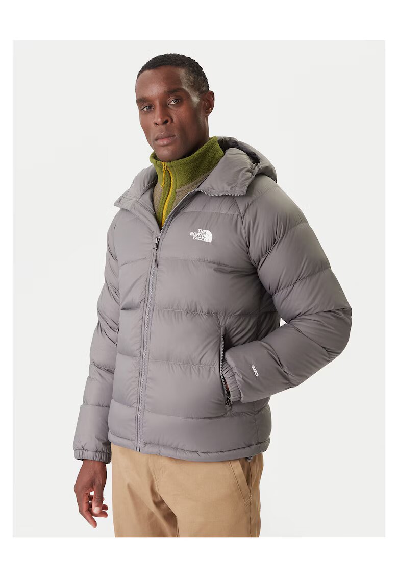 The North Face Geaca de puf barbati gri - material usor