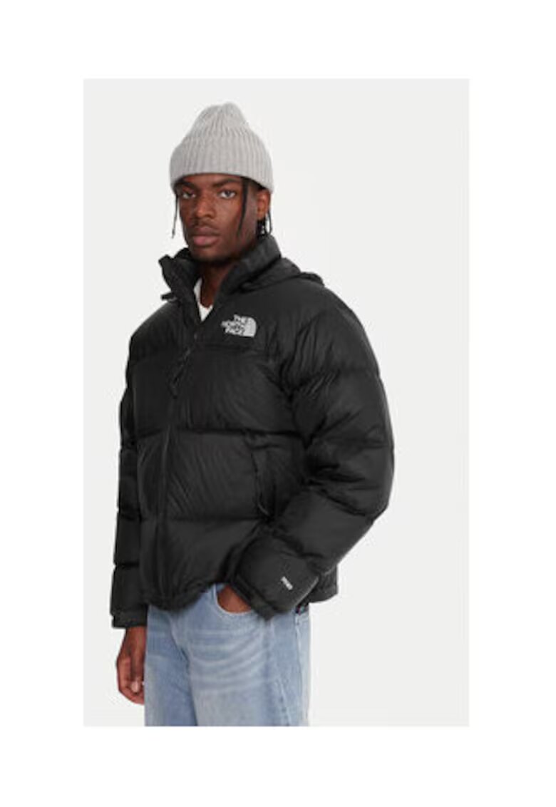 The North Face Geaca de puf barbati - negru - 100% nailon reciclat -