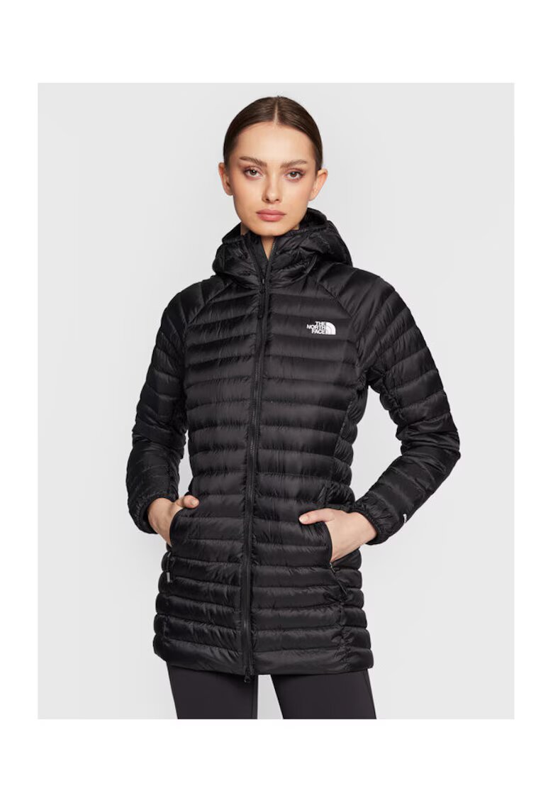 The North Face Geaca de puf dama negru - fabricata din material usor -