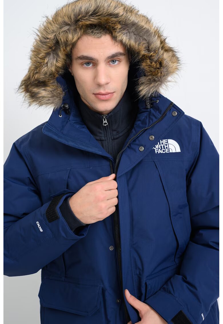 The North Face Geaca parka cu gluga - Albastru inchis