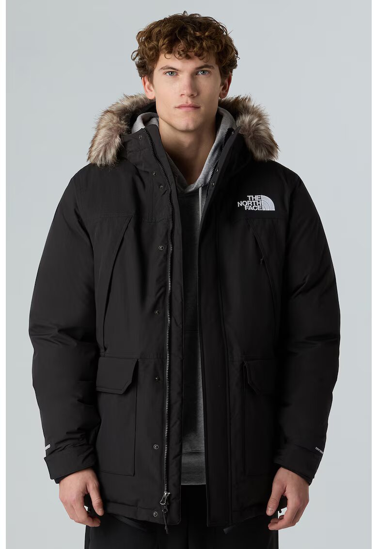 The North Face Geaca parka cu gluga - Negru