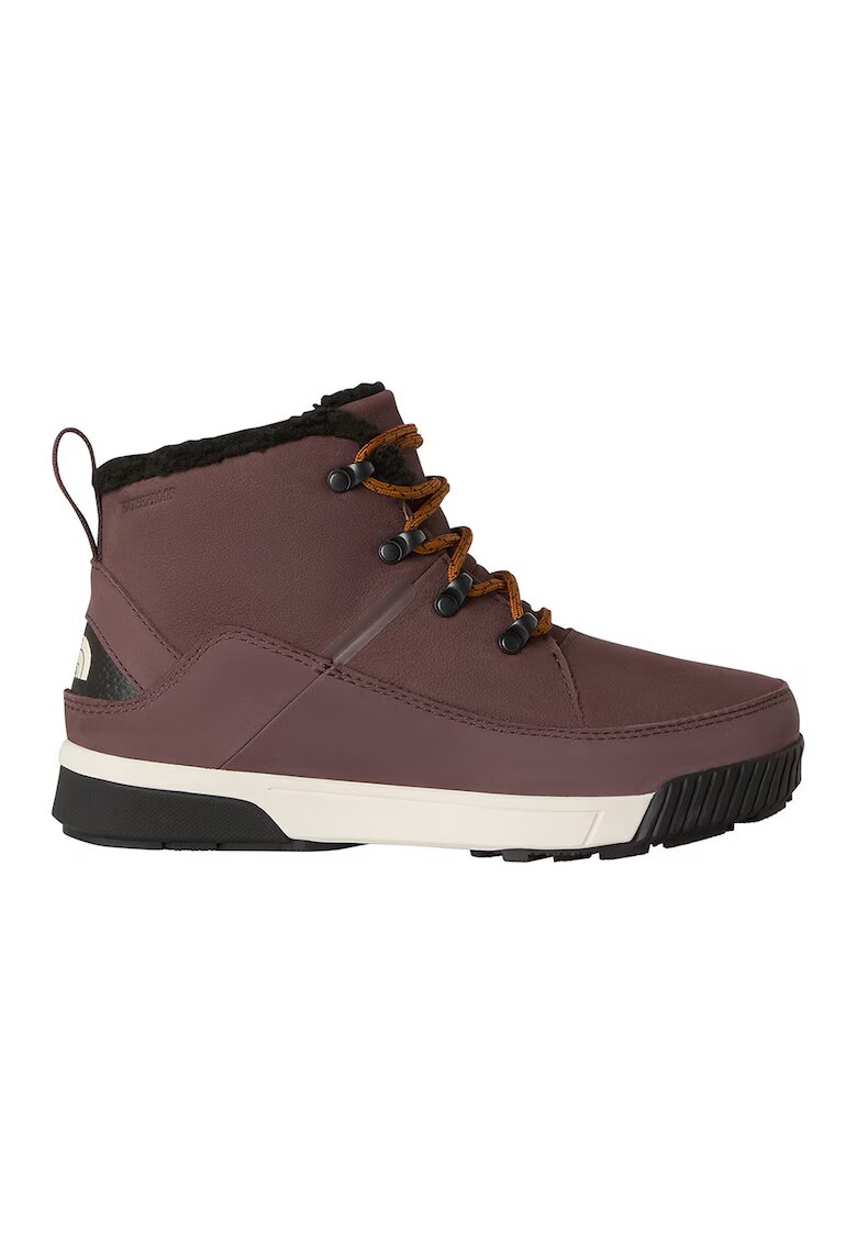 The North Face Ghete impermeabile de piele Sierra - Violet pruna