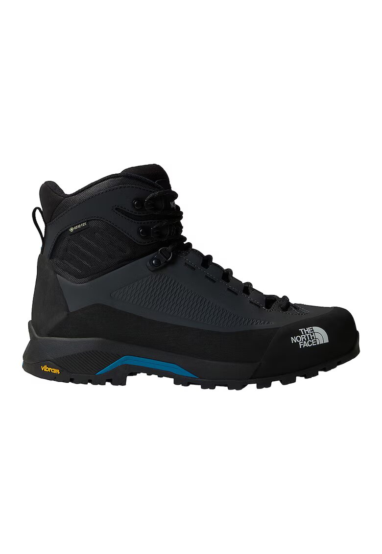 The North Face Ghete impermeabile din piele pentru drumetii Verto Alpine - Negru/Gri inchis