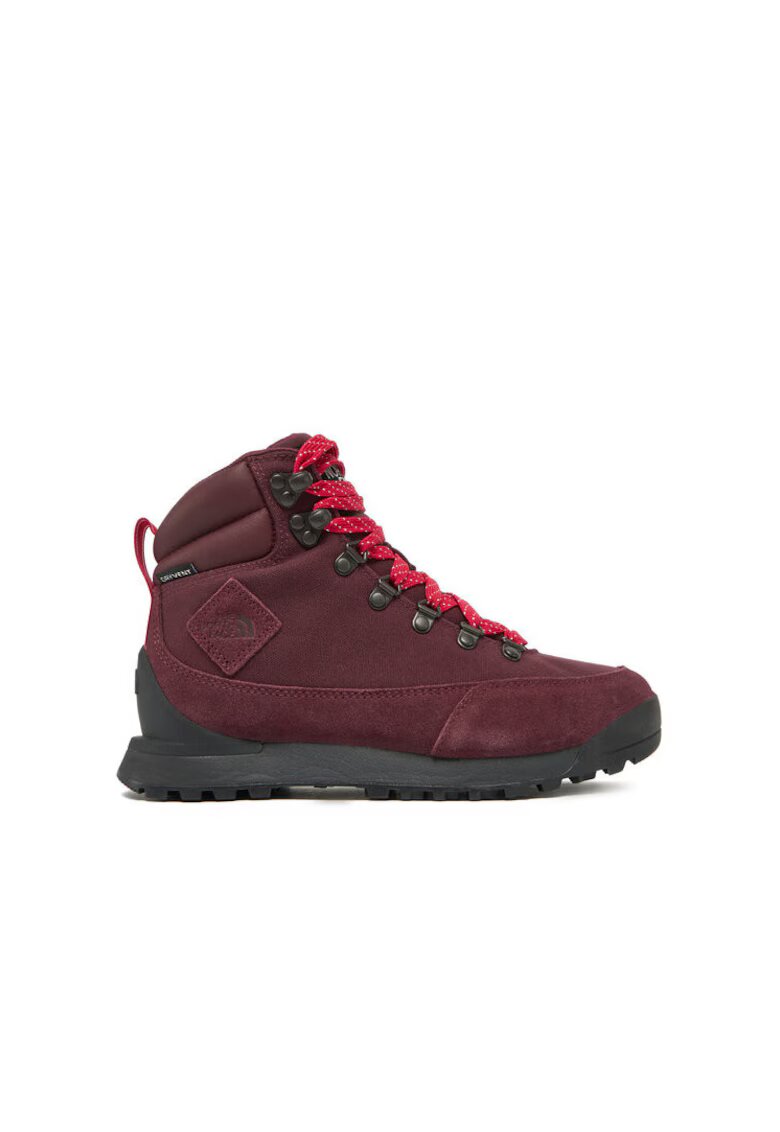 The North Face Ghete sport dama - Back-To-Berkeley I - piele naturala - Alpine Plum/Tnf Black