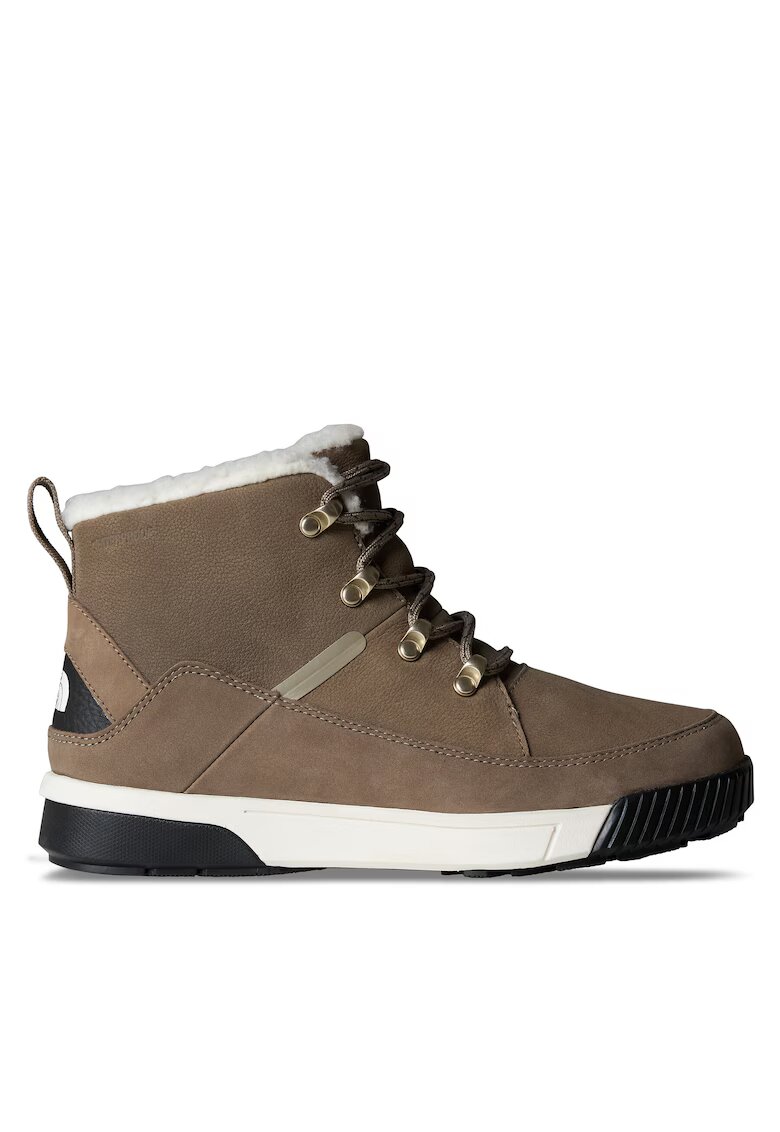 The North Face Ghete sport dama - Cavern Grey/White Dune - piele naturala - impermeabile
