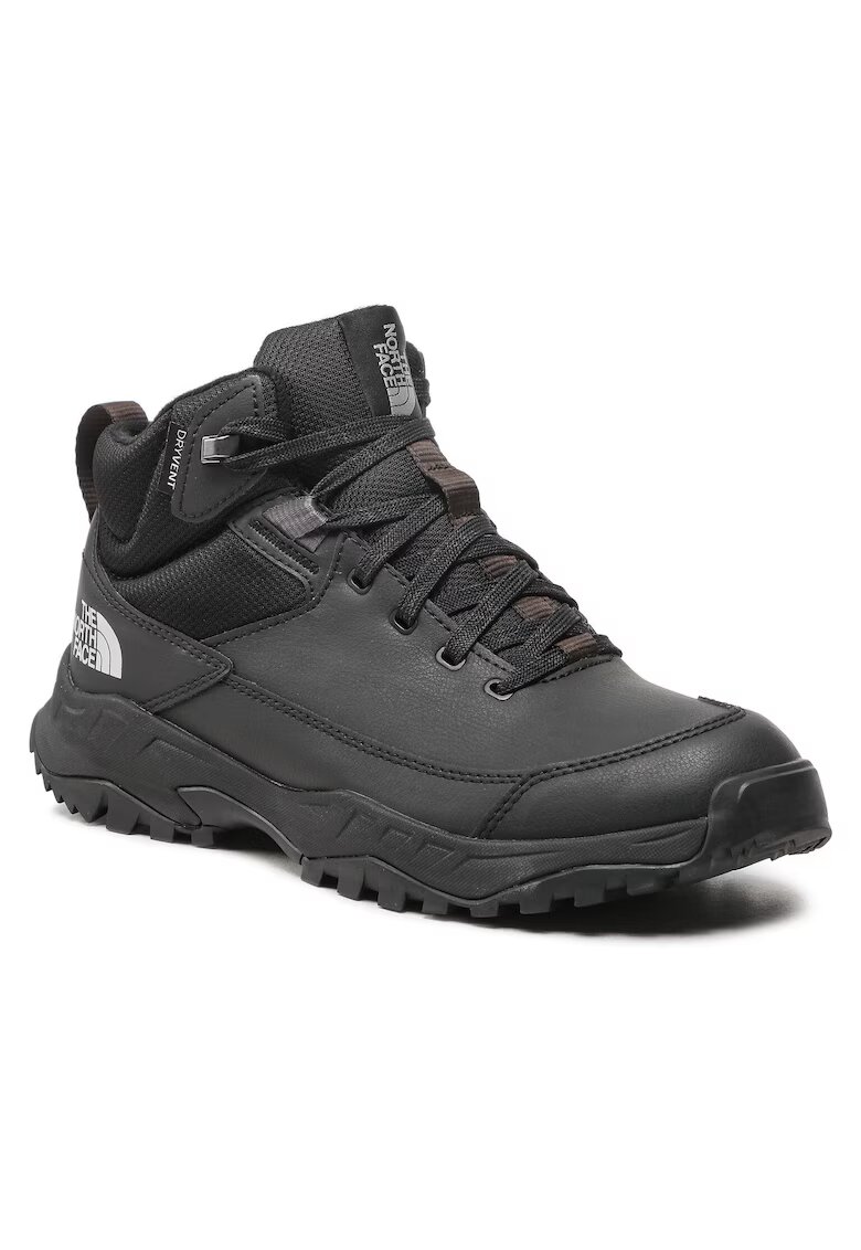 The North Face Ghete trekking barbati - piele ecologica - negru - impermeabile - talpa aderenta