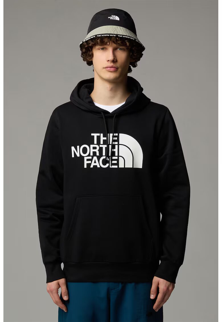 The North Face Hanorac din amestec de bumbac cu imprimeu logo - Negru