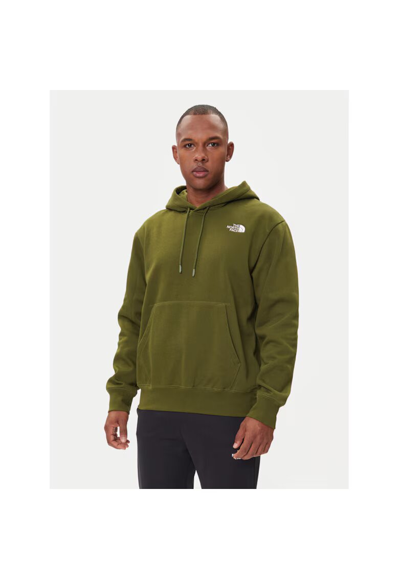 The North Face Hanorac sport barbati - bumbac/poliester - kaki