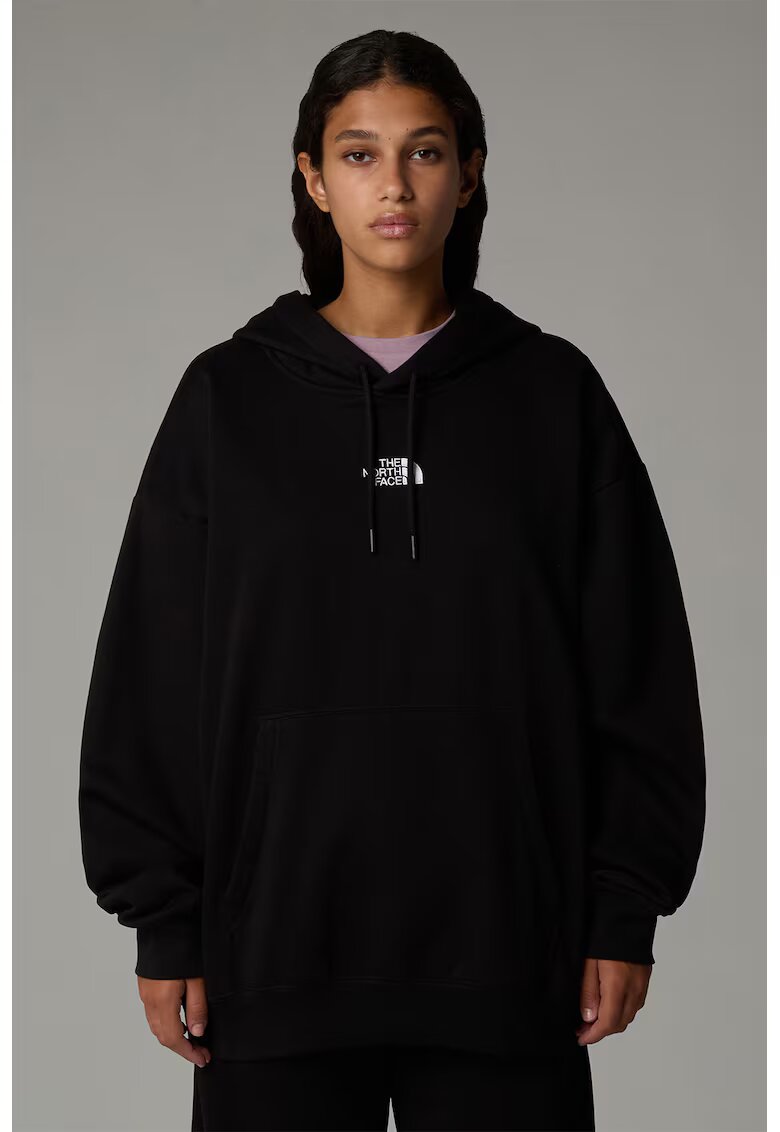 The North Face Hanorac supradimensionat cu maneci cazute Essential - Negru