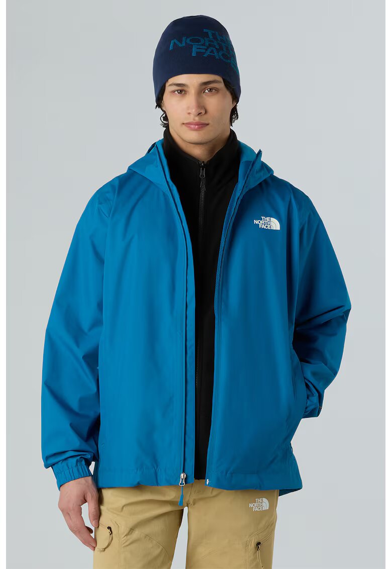 The North Face Jacheta cu gluga - pentru drumetie Quest - Albastru