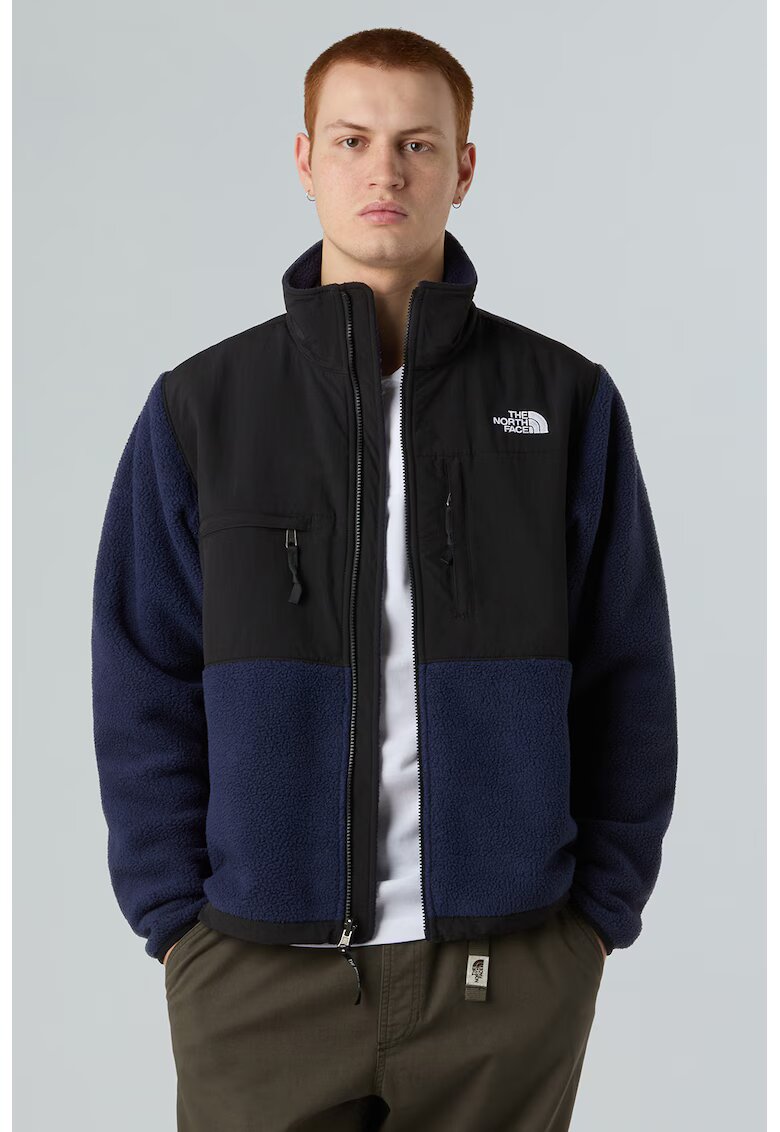 The North Face Jacheta cu logo Retro Denali - Negru/Bleumarin